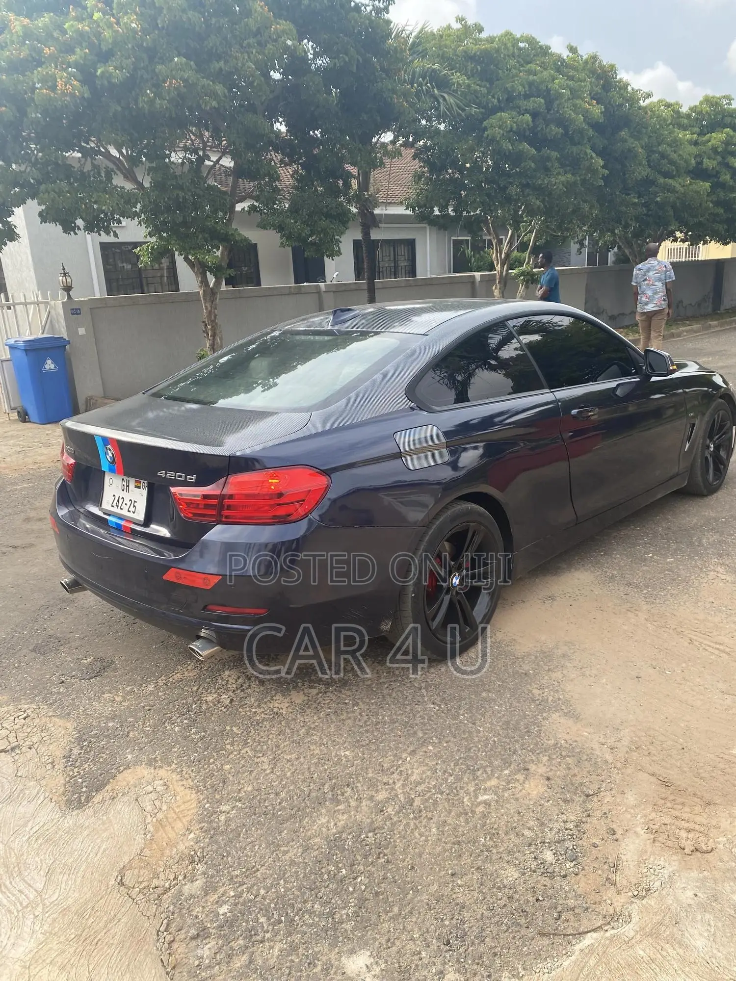 BMW 420d Coupe 188hp xDrive AWD 2015 Blue