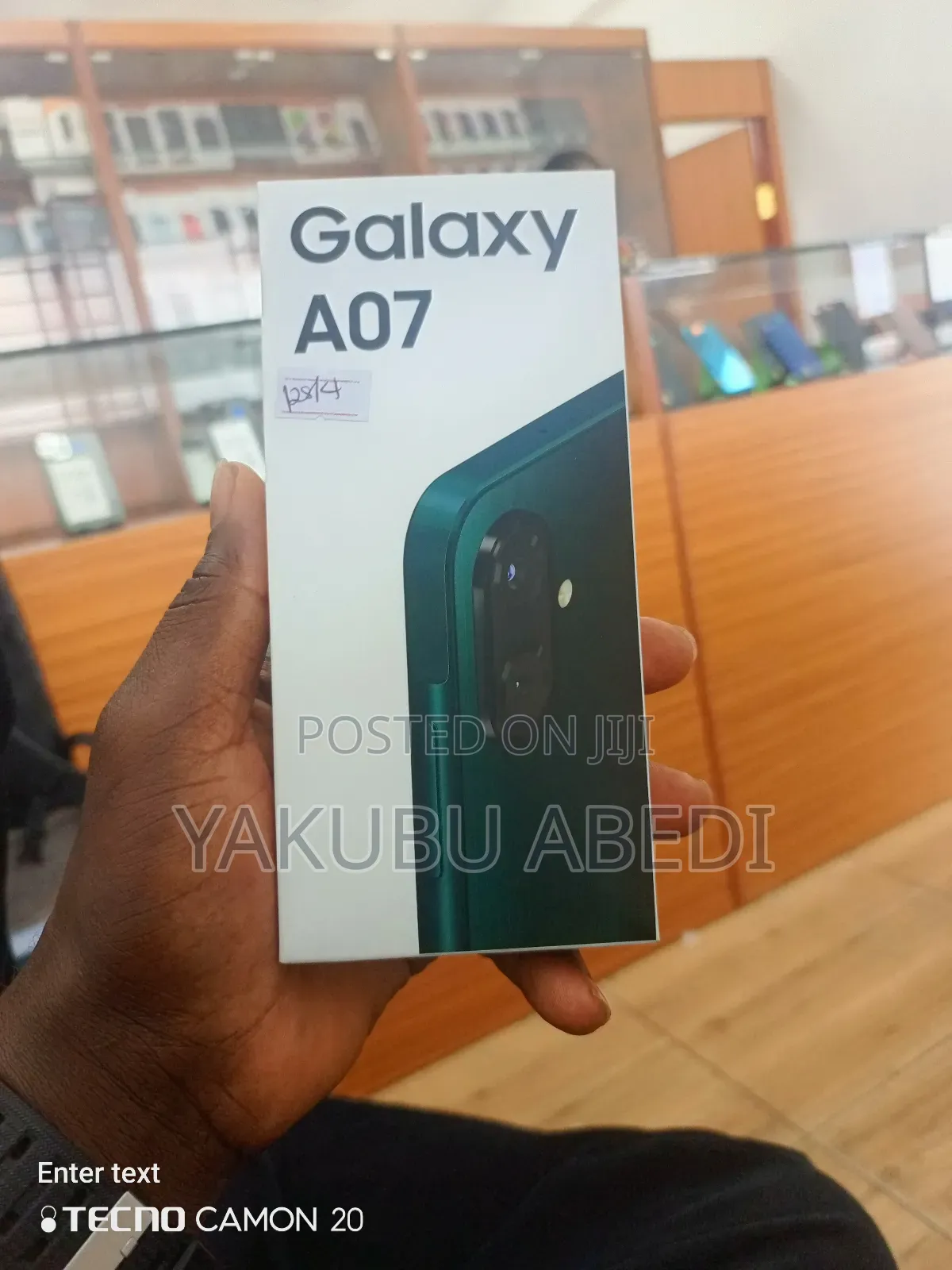 New Samsung Galaxy A07 4G 128 GB Black