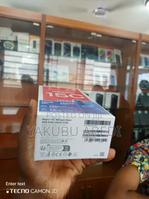 New Xiaomi Redmi 15C 4G 256 GB Black