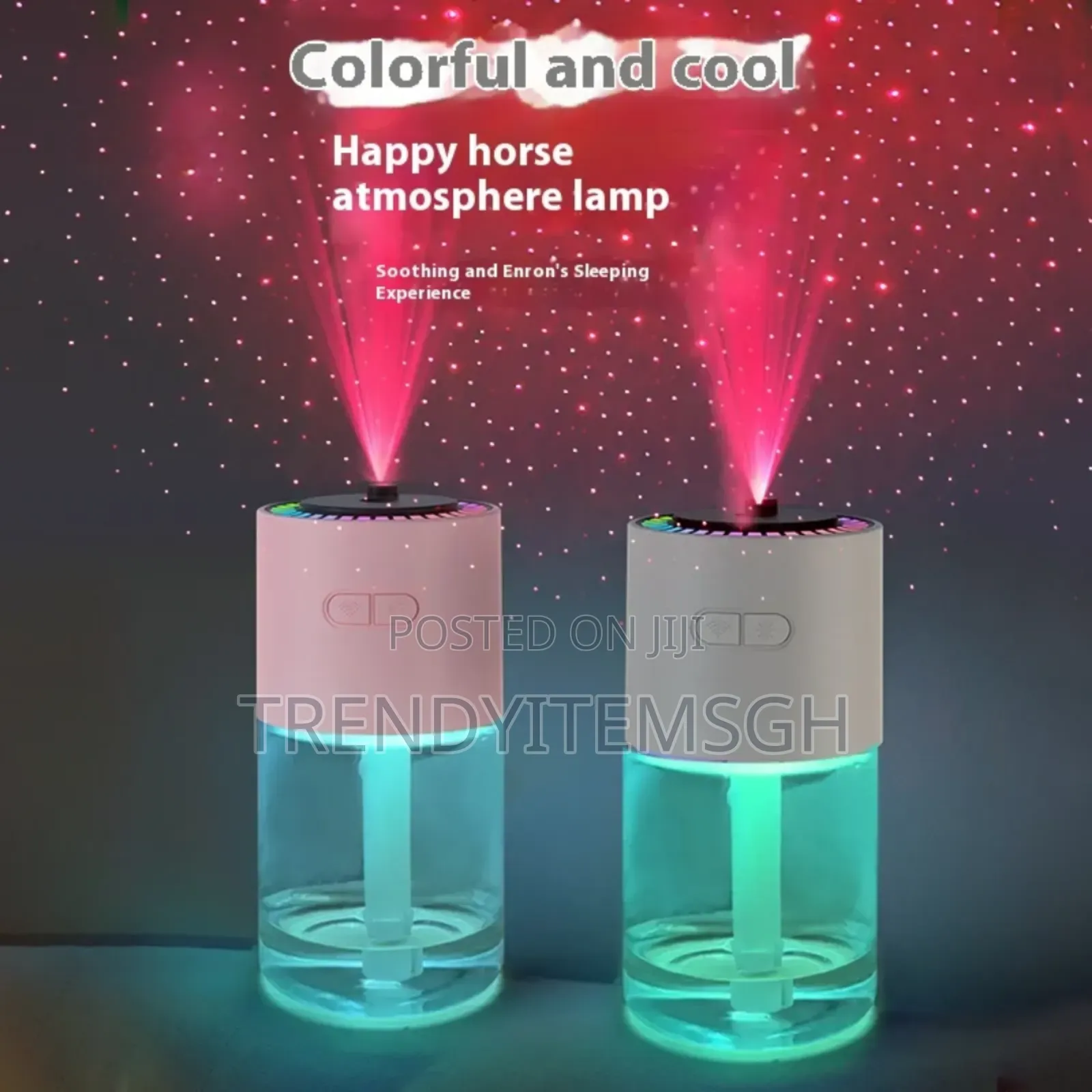 Car Home Starry Sky Light Air Humidifier Aroma Diffuser