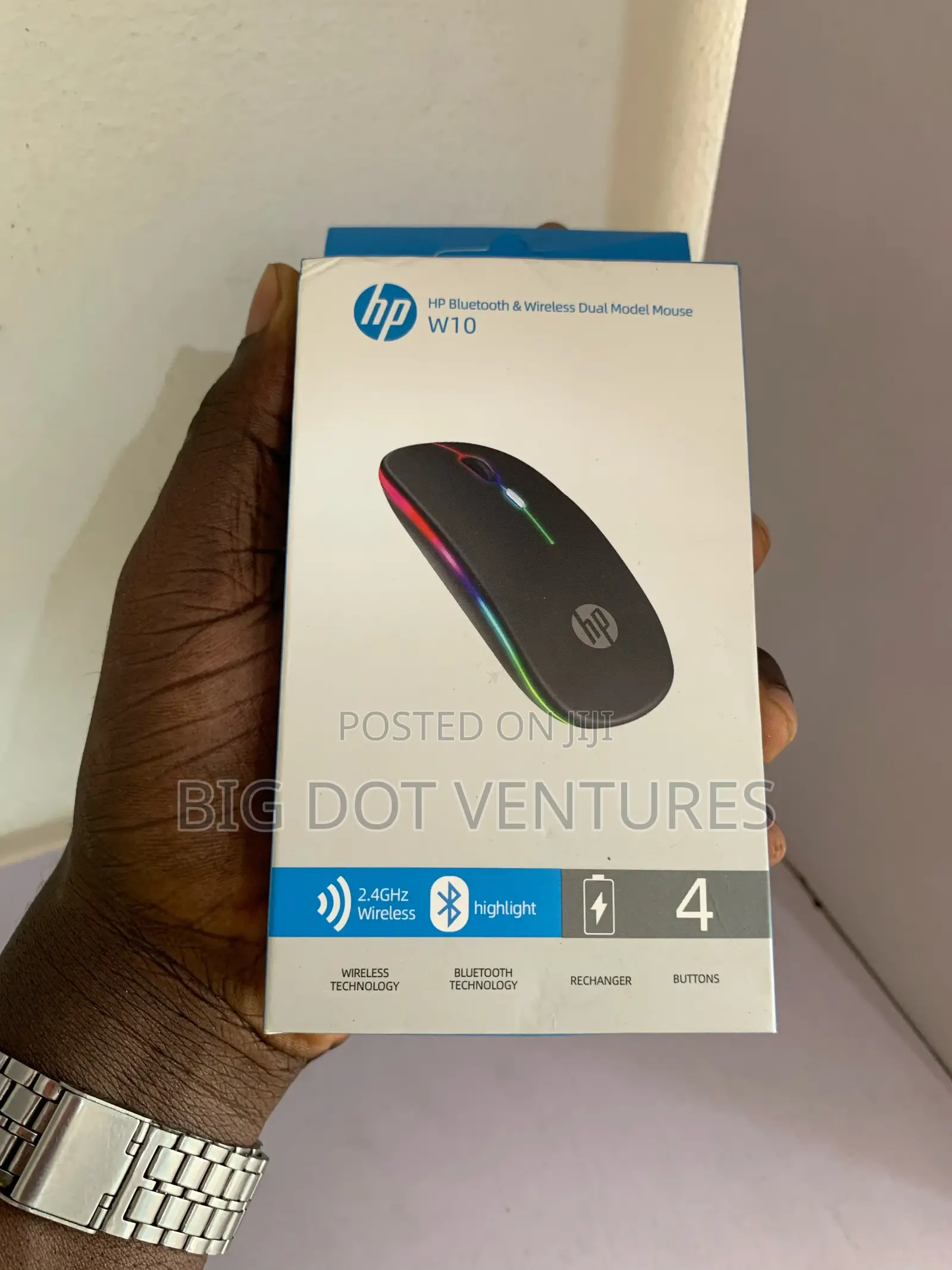 Hp W10 Bluetooth Wireless Dual Mouse