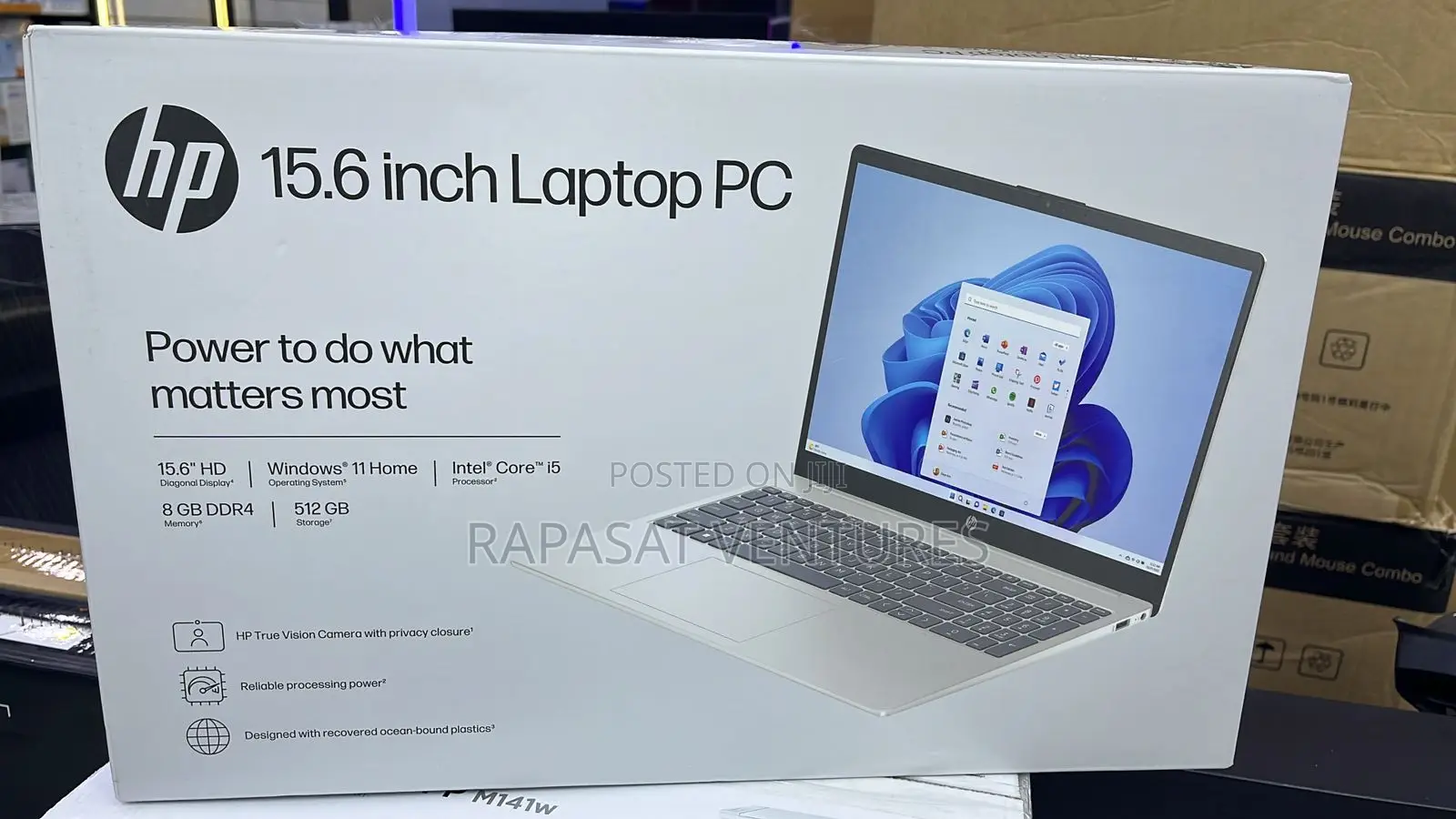 New Laptop HP 15 8GB Intel Core i5 SSD 512GB