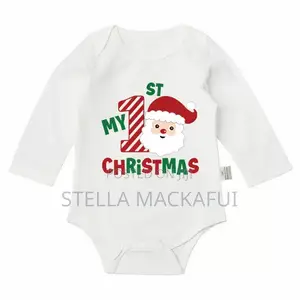 My First Christmas Rompers for 0-12months Babies