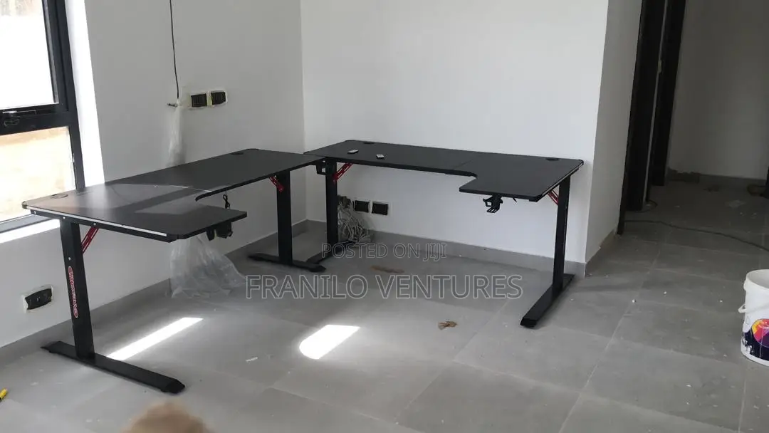 L- Shaped RGB Gaming/Computer Desk