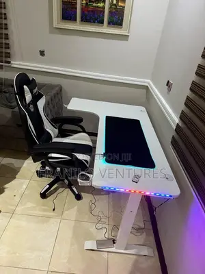 L- Shaped RGB Gaming/Computer Desk