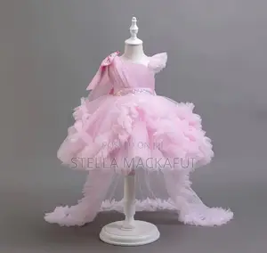 Gown With Veil for 1-3yrs Only