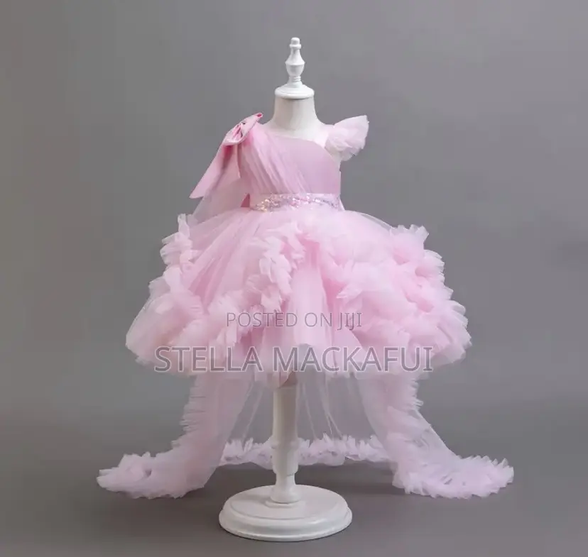 Gown With Veil for 1-3yrs Only