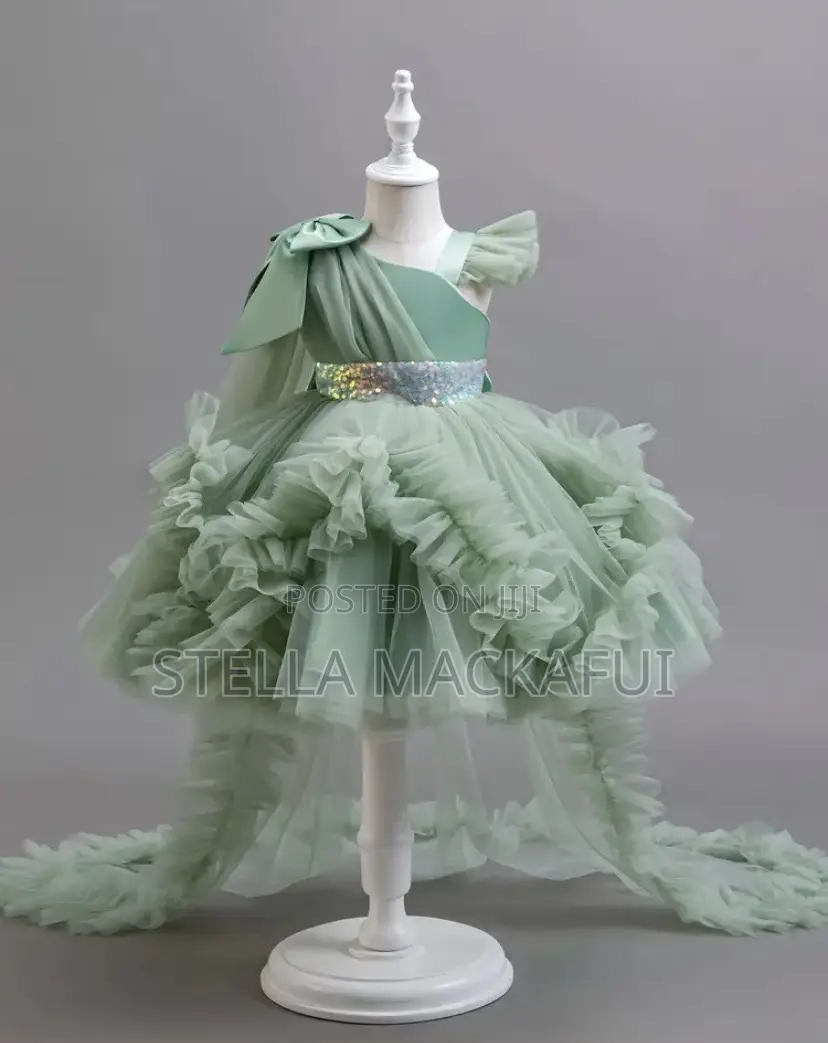 Gown With Veil for 1-3yrs Only