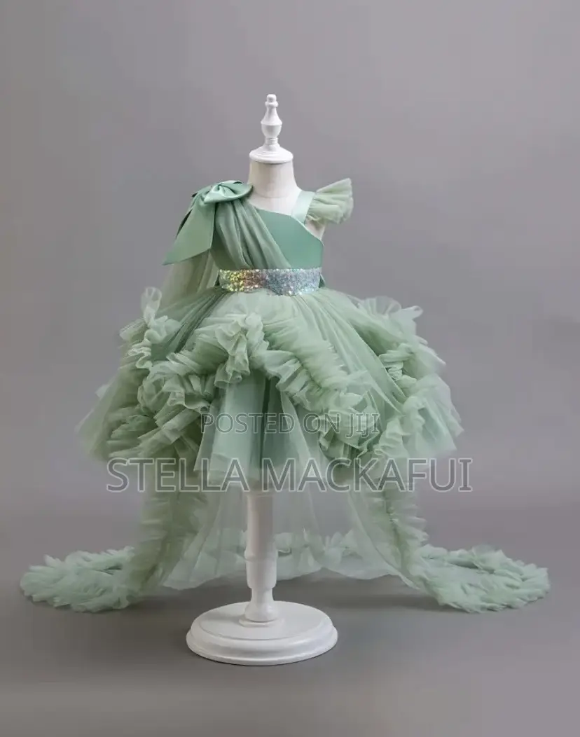 Gown With Veil for 1-3yrs Only