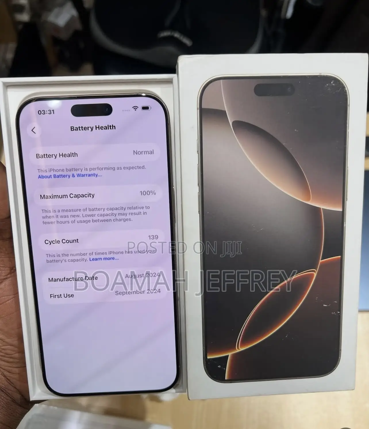 Apple iPhone 16 Pro Max 256 GB Gold