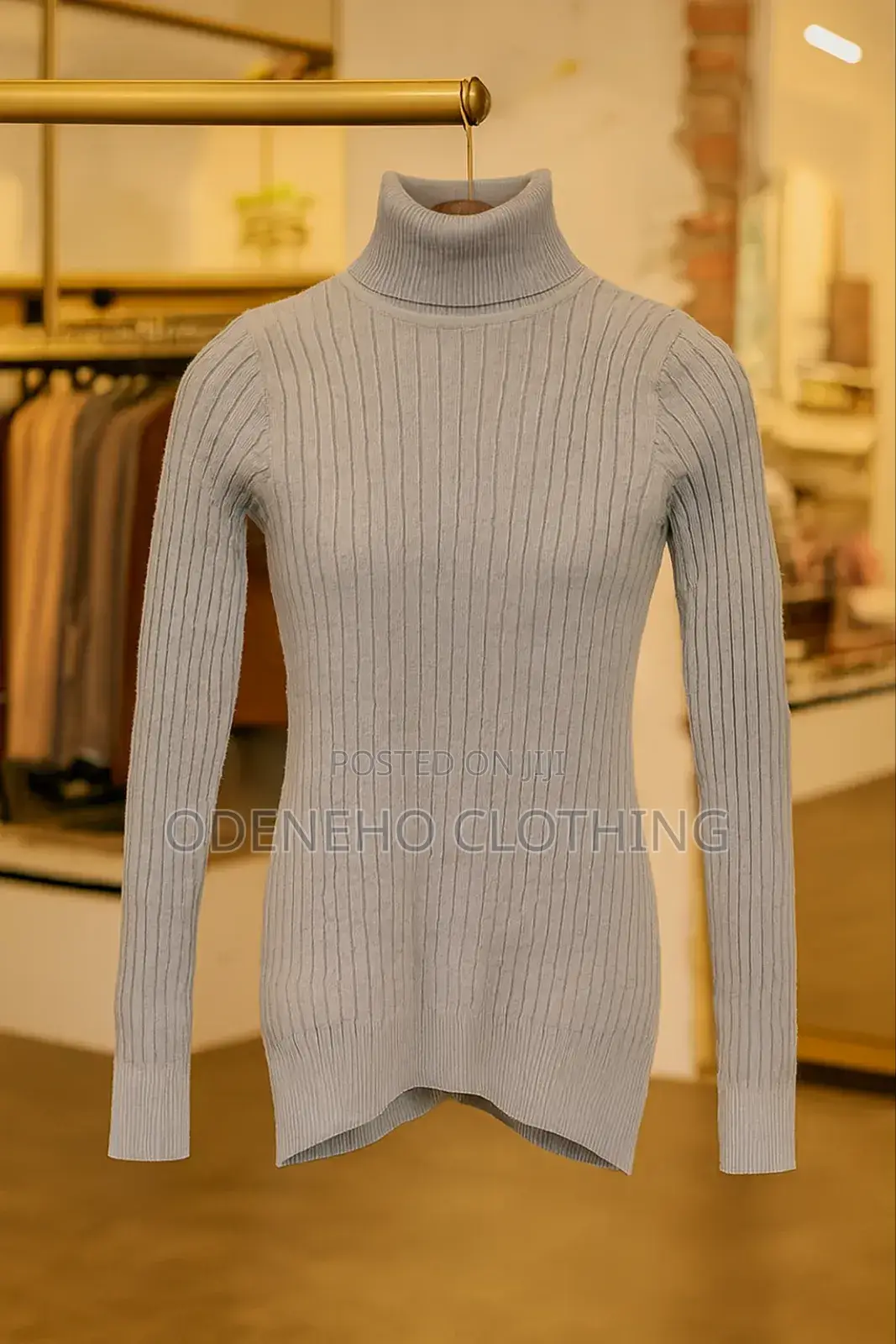 White Turtle Neck