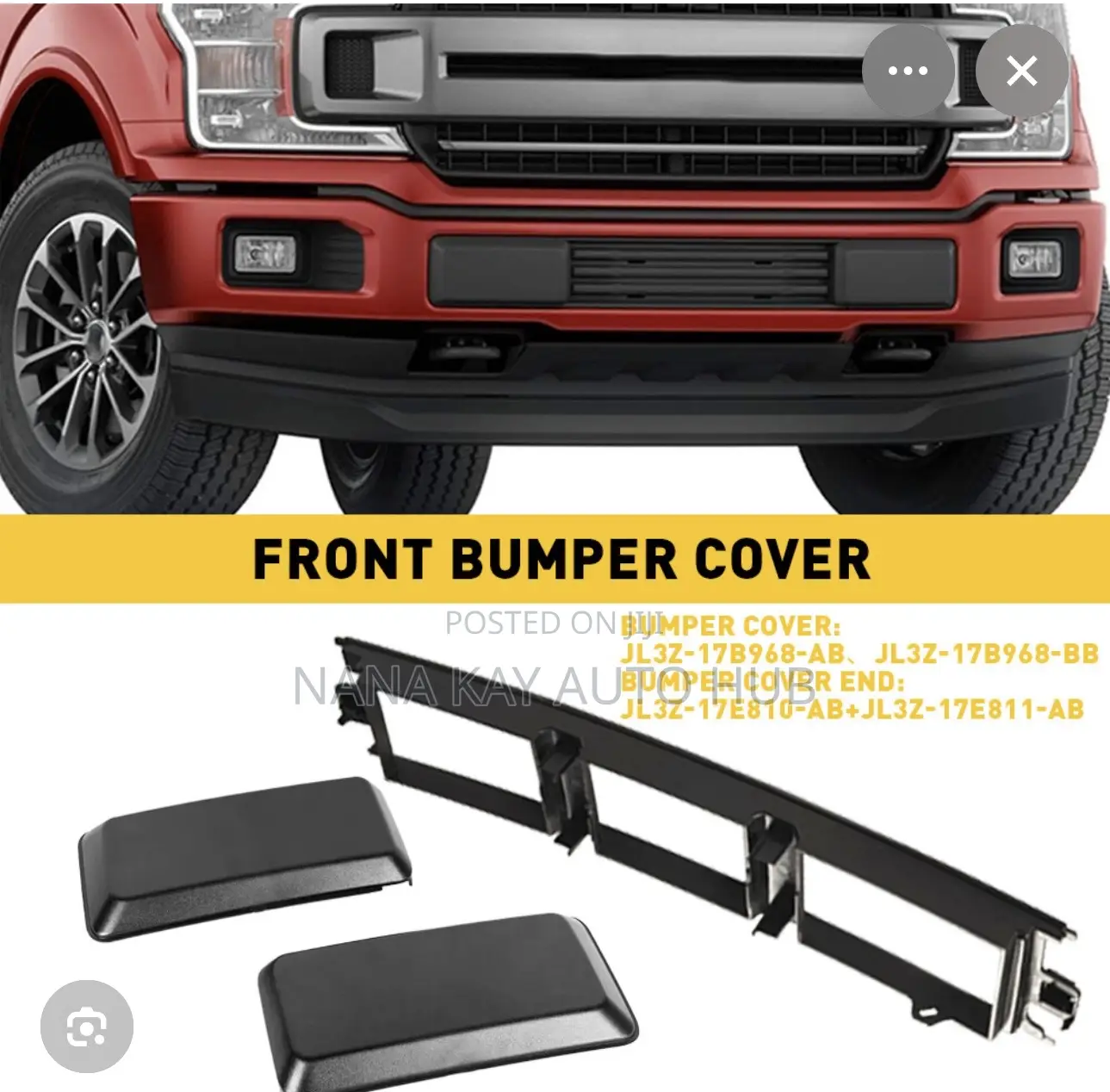 Ford F150 2018-2020 Bumper Covers