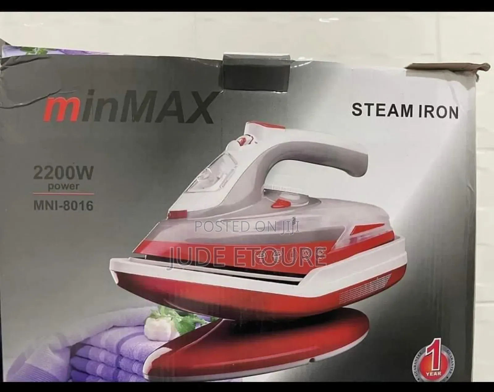 Cordless Steam Iron