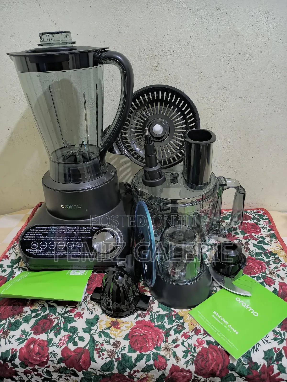 Oraimo Omniblend 2 21000 RPM Speed 5-in-1 Blender