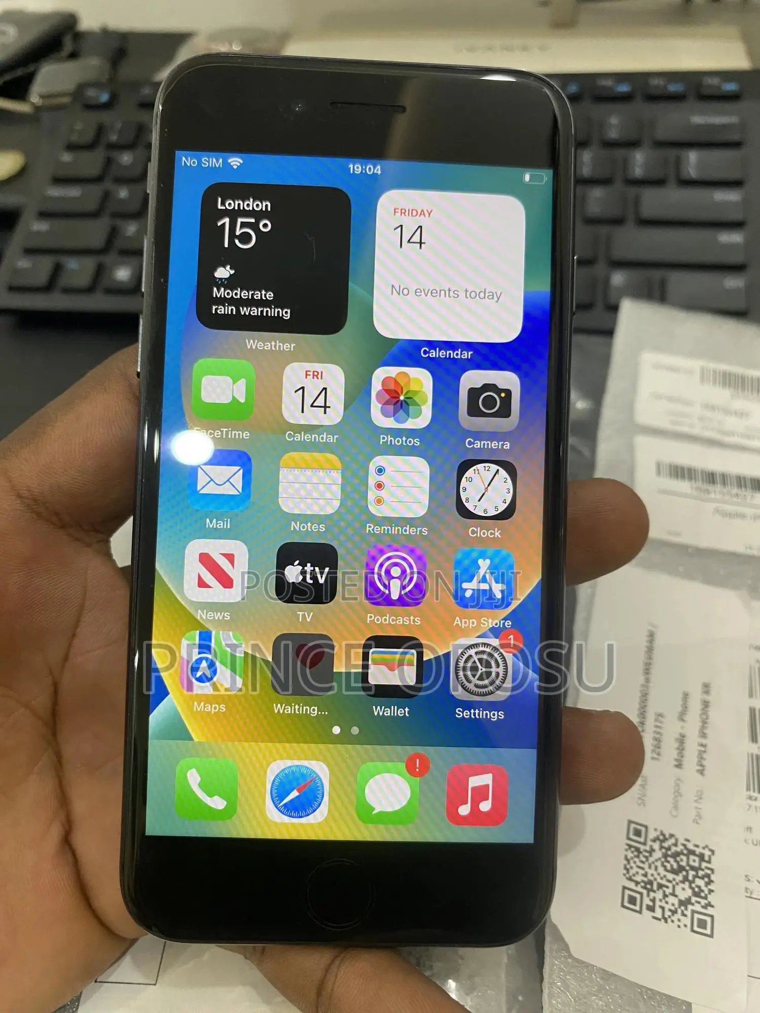 Apple iPhone 8 256 GB Black