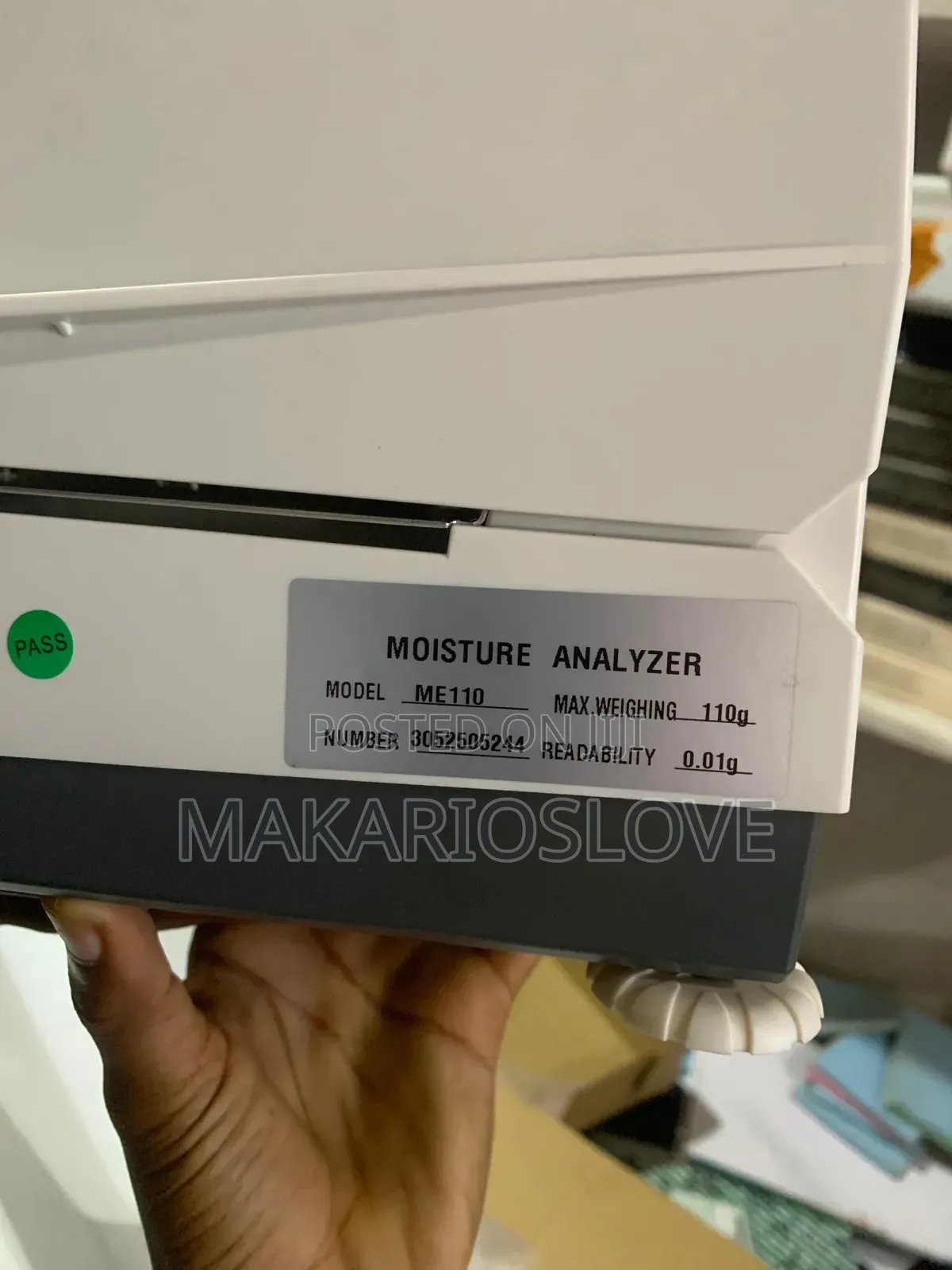 Moisture Analyser