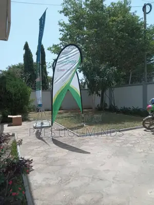 Teardrop Flags With Branding