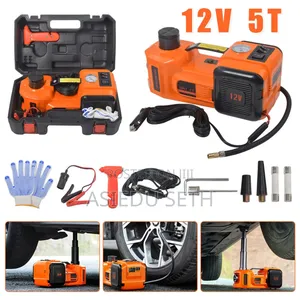 Car Jack and Inflator Kit