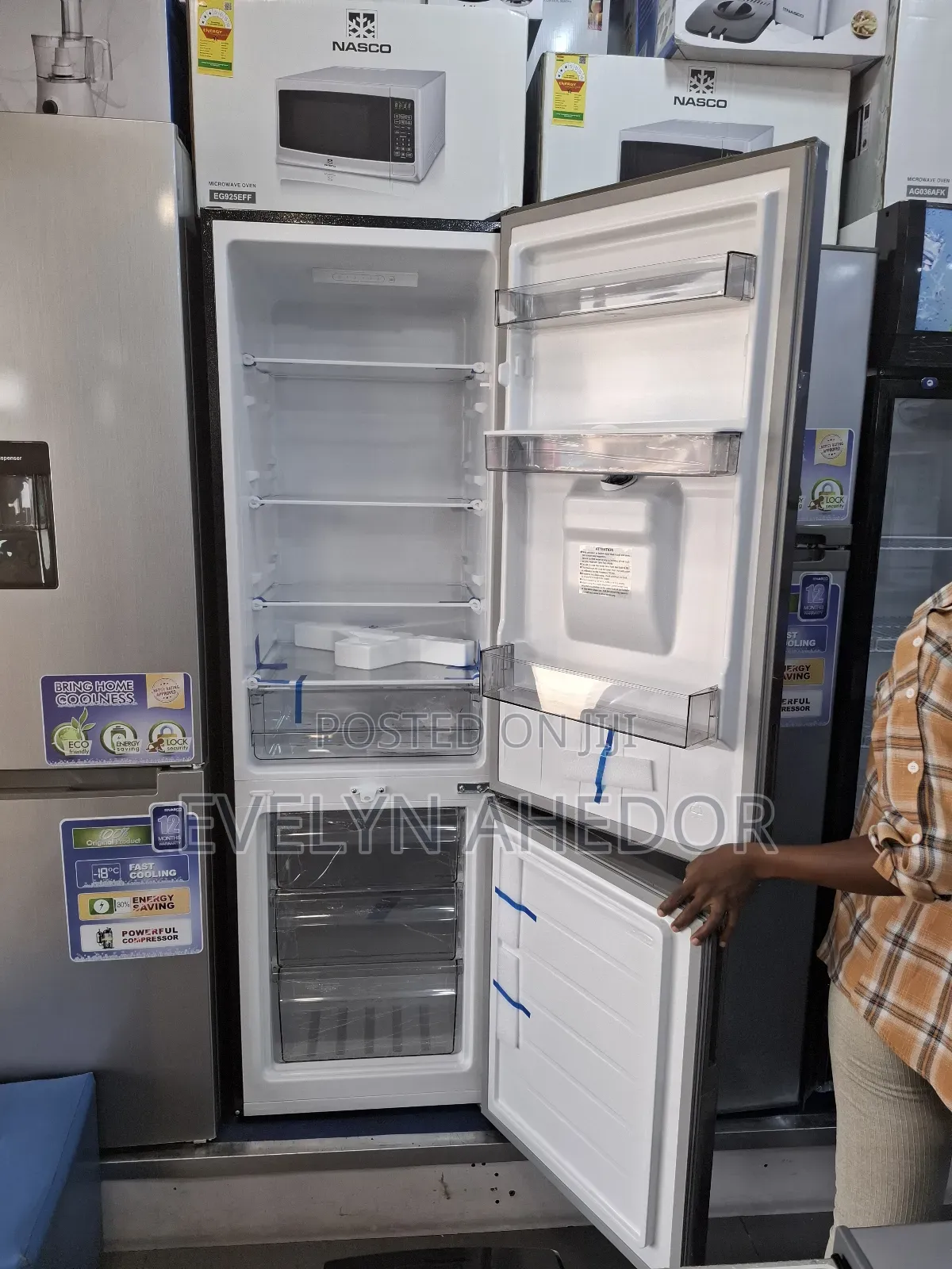 Modified Brand New Pearl Fridge With Water Dispenser Available 262l