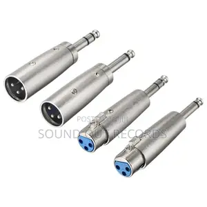 1pair Male -female Xlr To 6.5mm Male-female Converters