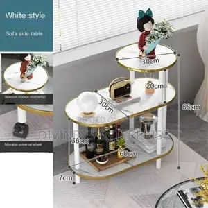 Stylish Movable Multi - Layer Side Table