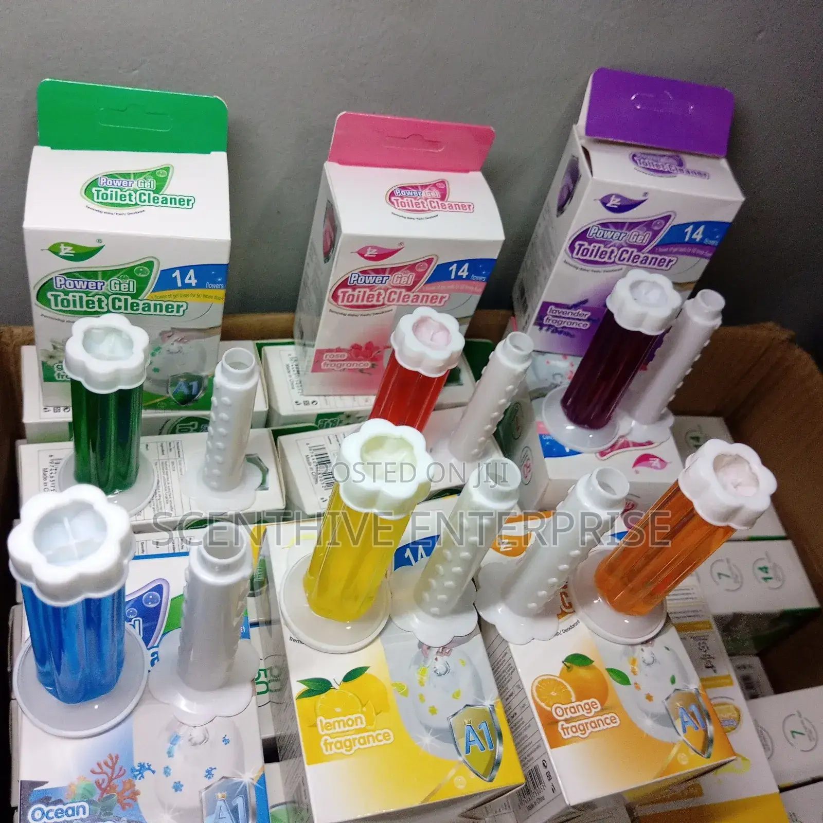 6 Pieces Toilet Gel Stamp _