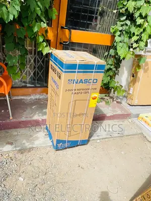 Nasco 2-Door Fridge Hyper-Mega Cooling Force