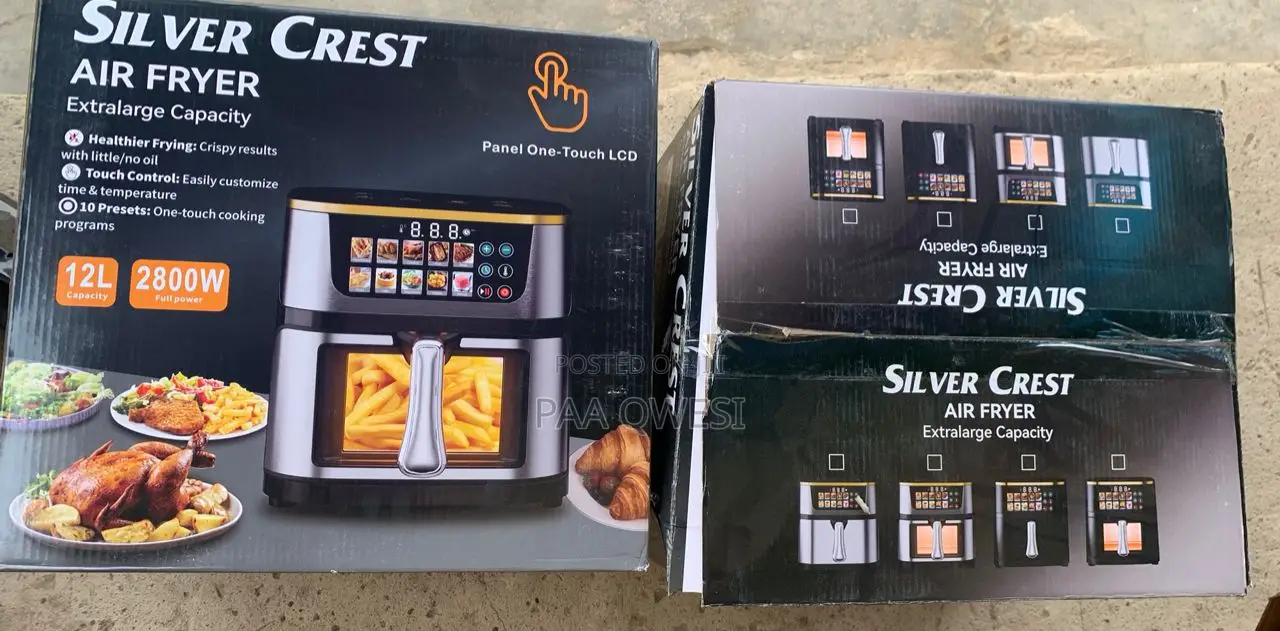 Silver Crest 12l Digital Air Fryer – 2800w