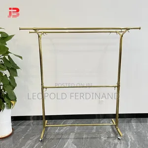Adjustable Gold Hangers Racks
