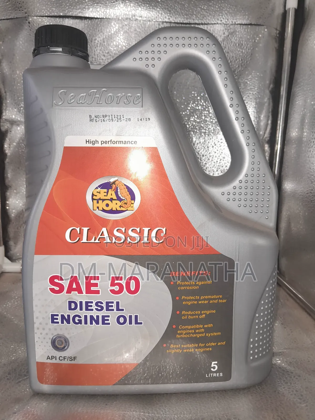 Sae 50 Diesel Engine Oil 5l