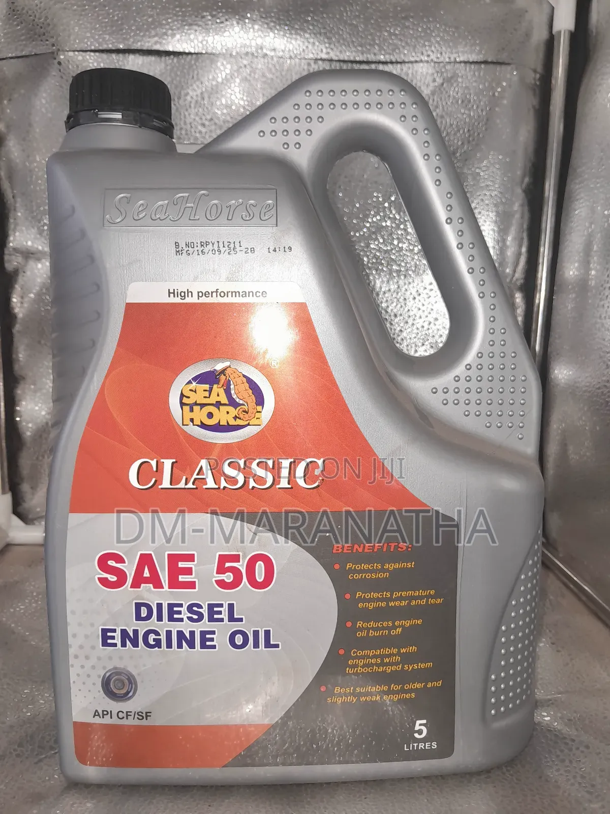 Sae 50 Diesel Engine Oil 5l
