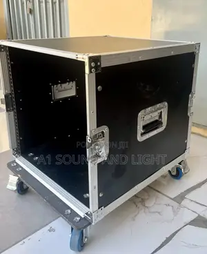 Dj Amplifier Rack 12u- Silver
