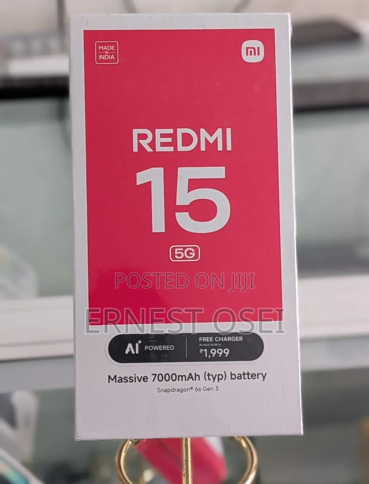 New Xiaomi Redmi 15 5G 256 GB Red