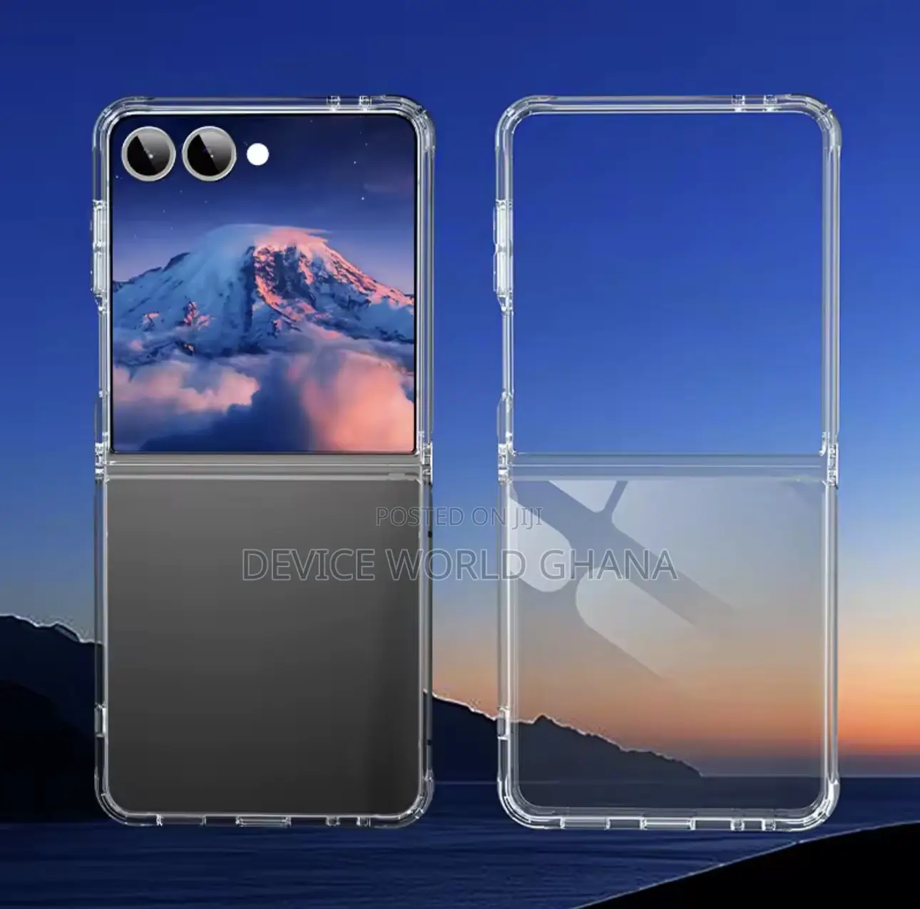Mx Transparent Case for Samsung Z Flip 7