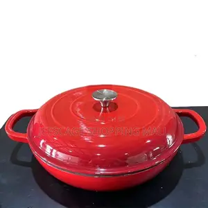 Durable Enameled Cast Iron Casserole Dish Pot