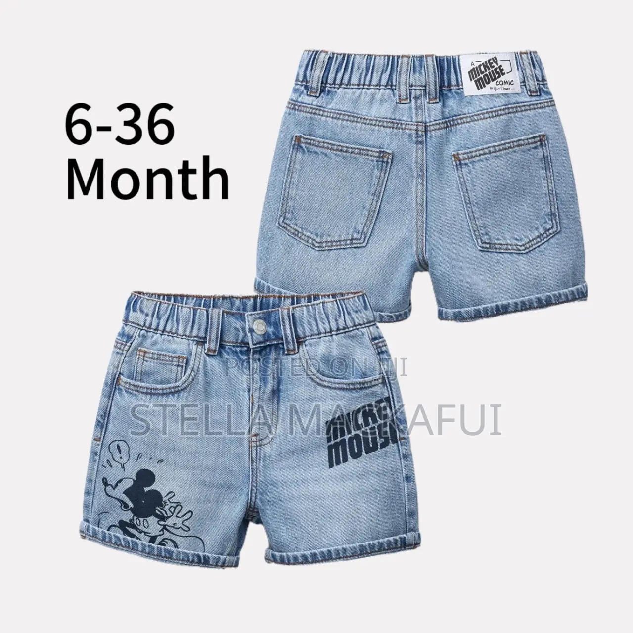 Jeans Shorts for 9months -3yrs Only