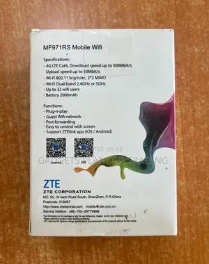 Zte Mf971rs Universal 4g Mifi Upto 300mbps