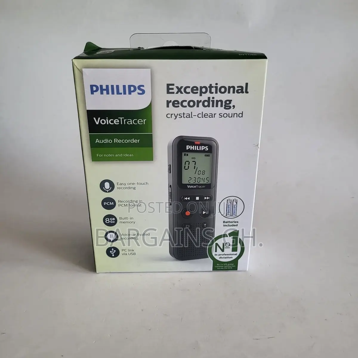 Philips Voice Tracer Digital Voice Recorder