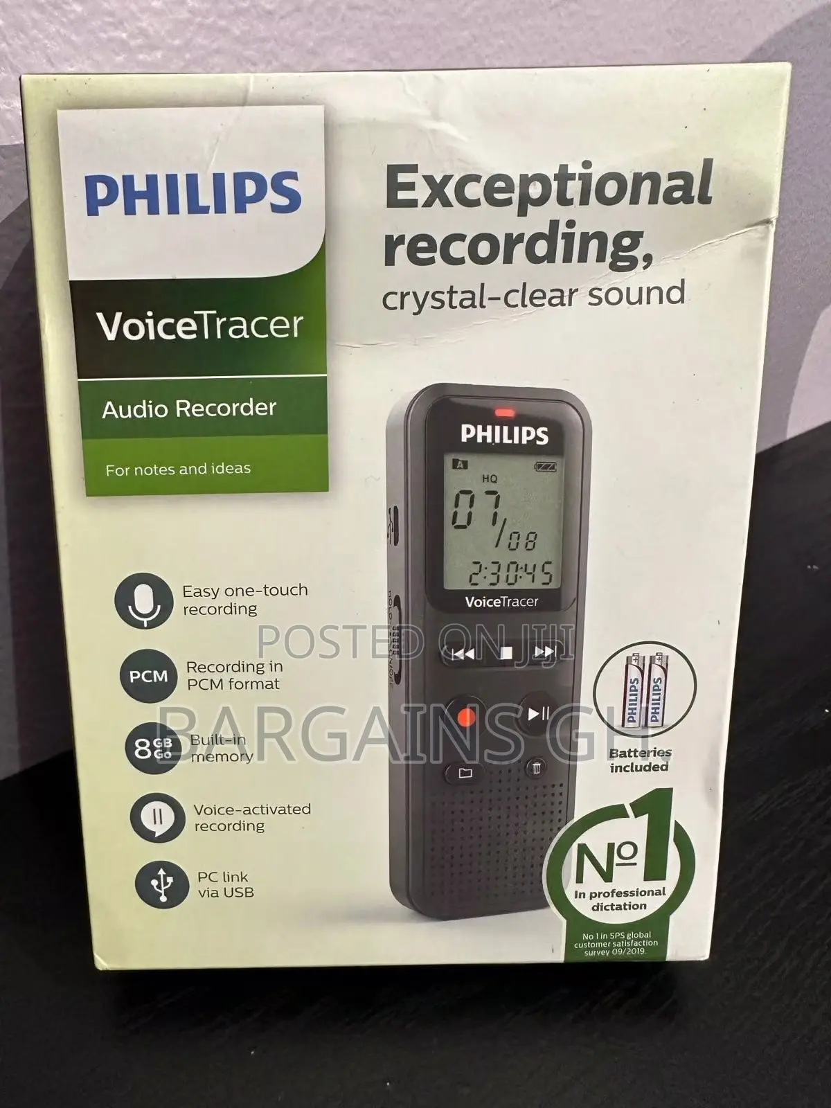 Philips Voice Tracer Digital Voice Recorder
