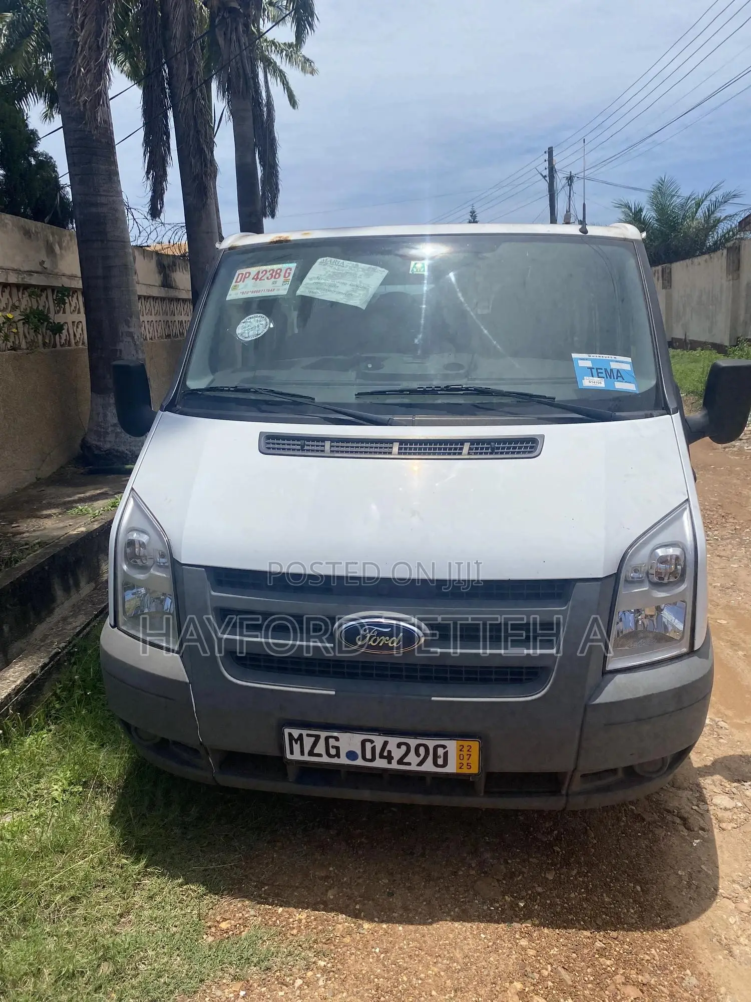 Ford Transit 2012 White