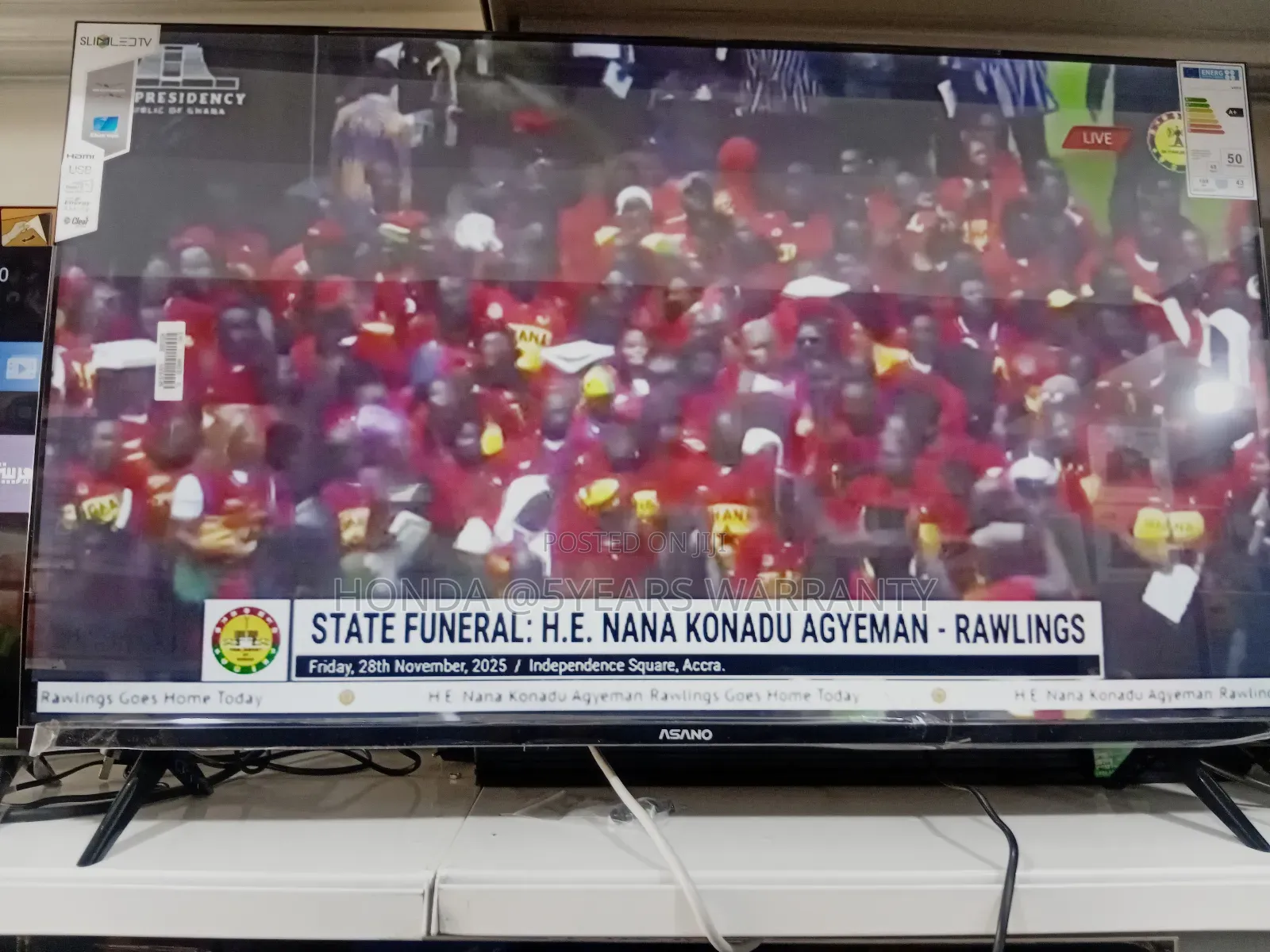 **Asano 43" Digital Tv for Home Office**