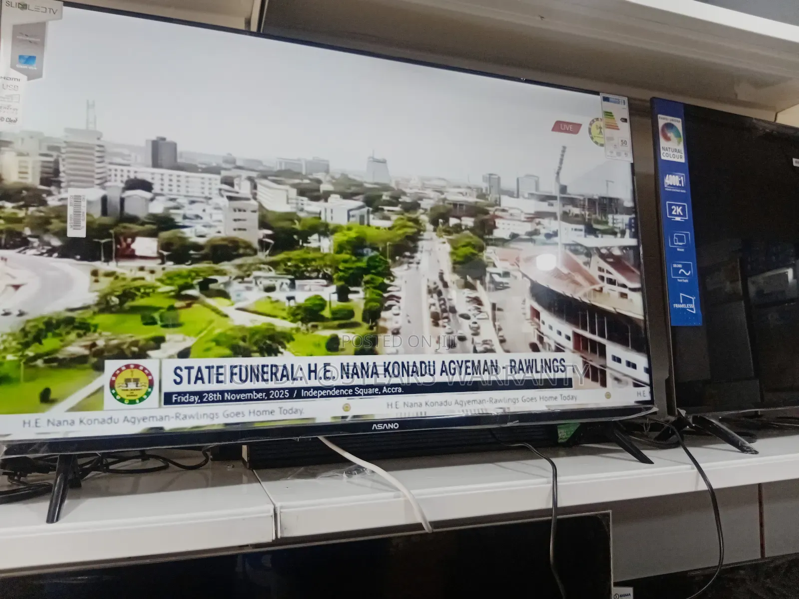 **Asano 43" Digital Tv With Strong Build**