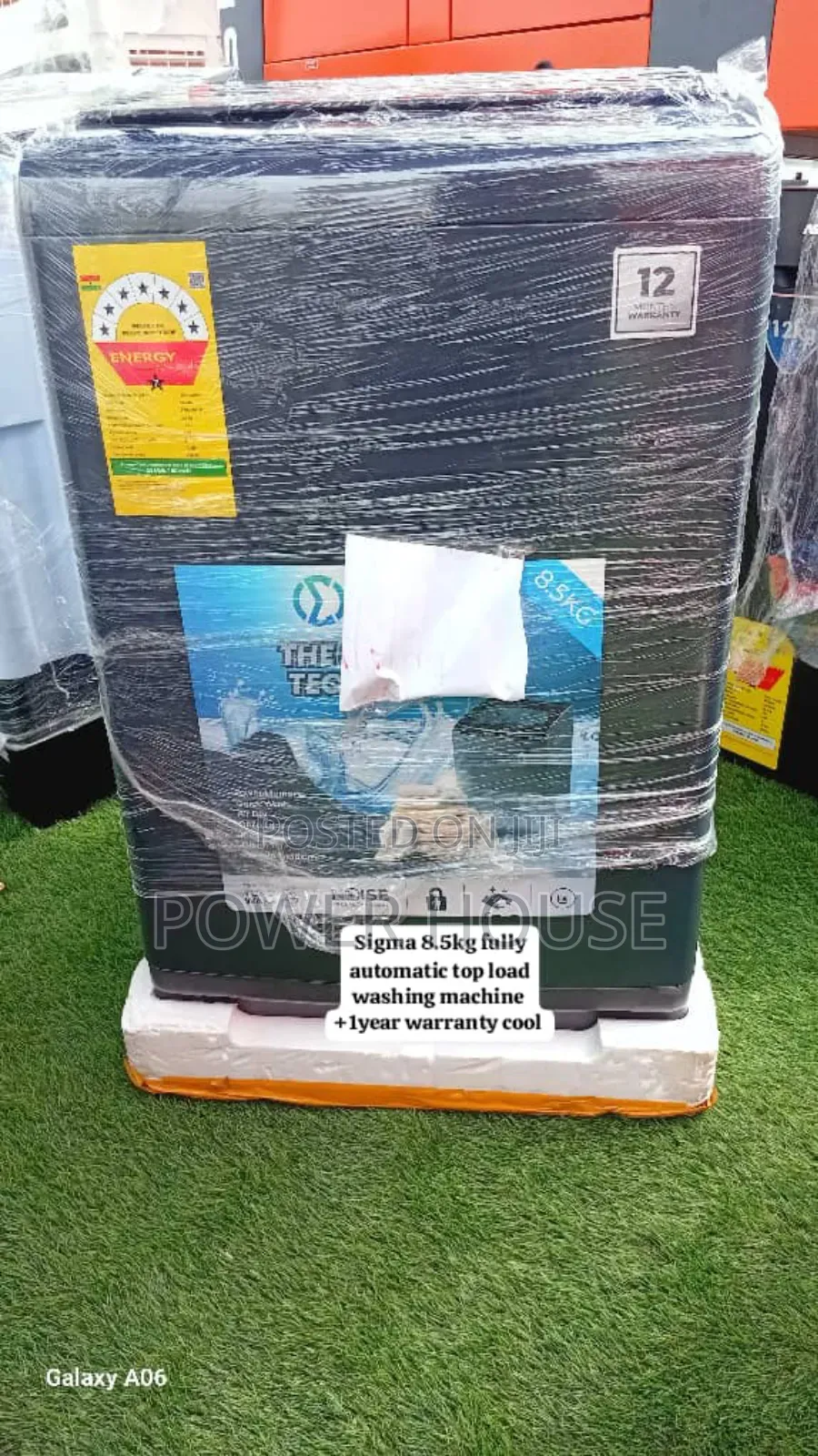 Premium Sigma 8.5kg Washer With Deep-Clean Action