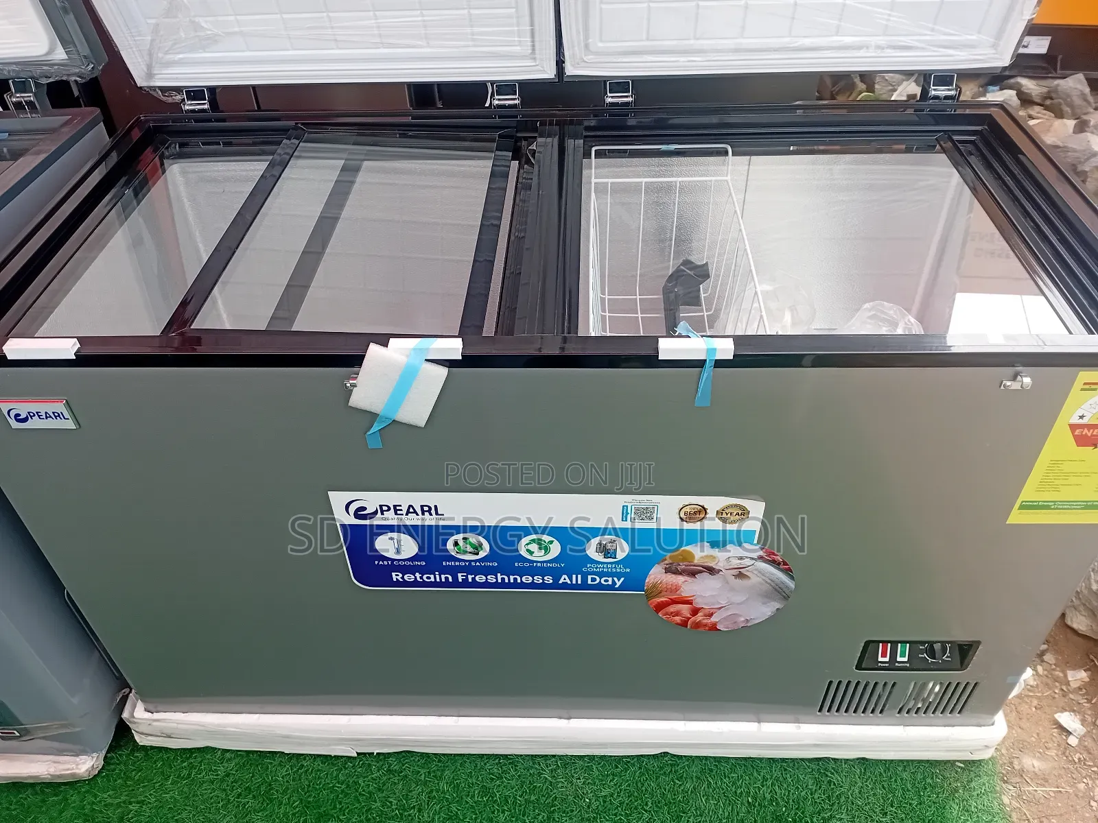 Pearl 358l Deep Freeze Power