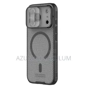 17 Pro Max 17 Pro Transparent Black Camshield Magnetic Case