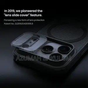 17 Pro Max 17 Pro Transparent Black Camshield Magnetic Case