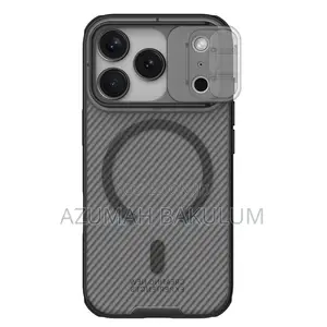 17 Pro Max 17 Pro Transparent Black Camshield Magnetic Case