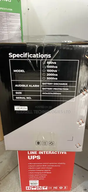 Ultra Ups 2000va Uninterrupted Power Supply With Led Display