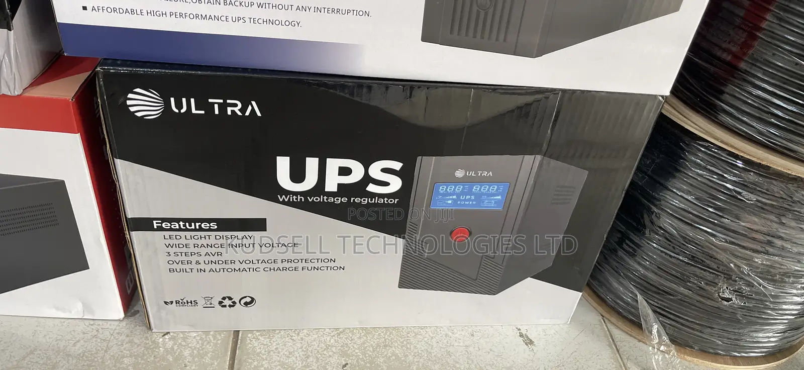 Ultra Ups 2000va Uninterrupted Power Supply With Led Display