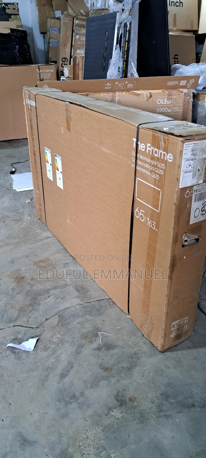 Samsung 65" Frame Class Qled Ls30d Uhd Smart With Art